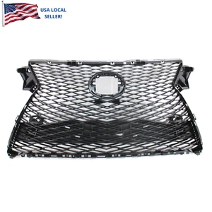 Front bumper center grille insert trim black for 2016- 2019 RX 350 F-sport - Bild 1 von 6
