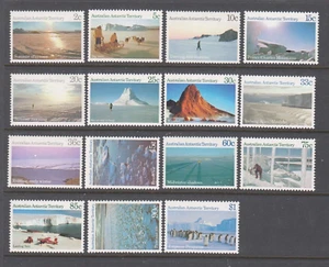 AAT 1984-87 Scenes Mint unhinged set 15 stamps.Cheap. - Picture 1 of 1