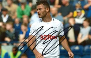 PRESTON: ANDREW HUGHES SIGNED 6x4 ACTION PHOTO+COA - Picture 1 of 1