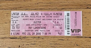 Guster Ray Lamontagne Concert Ticket Stub Juky 28th 2006 Charter One Pavilion  - Picture 1 of 2