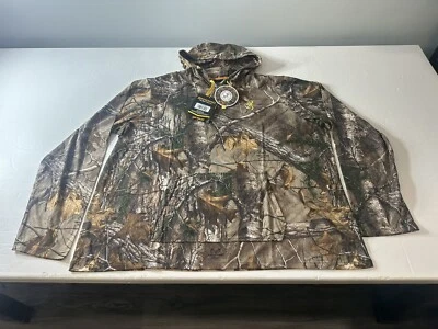Browning L/S Hipster Hooded RealTree Tee Men's Size 3XL Regular Fit New w/Tags - Image 1 of 4