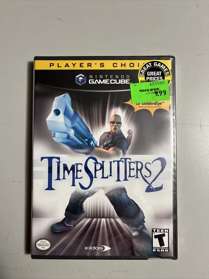 TimeSplitters 2 (Nintendo GameCube, 2002) Players Choice Factory Sealed - Image 1 of 4