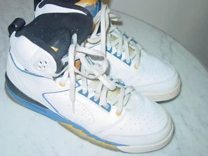 2009 Nike Air Jordan Sixty Plus "Laney" Del Sol/Varsity Royal Shoes! Size 7Y - Picture 1 of 12