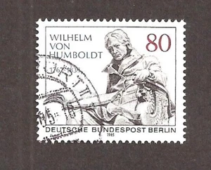 [1162] Berlim, 1985, usato in buone condizioni, Wilhelm von Humboldt, geografia botanica - Foto 1 di 1