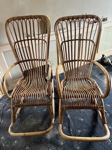Rocking Chair - Vintage, Bamboo - Picture 1 of 6