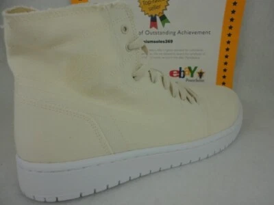 Jordan 1 Retro Alto Decon, Deconstruido, Blanco Natural, 867338-100, Talla 10 Foto 1 de 4