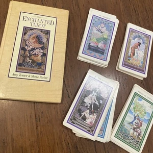 The Enchanted Tarot Amy Zerner & Monte Farber Hardback And 78 Cards Spirit Guide - Picture 1 of 8