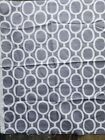 Designer Fabric Remnant Kravet Circles-Grey-White-30" X 36"