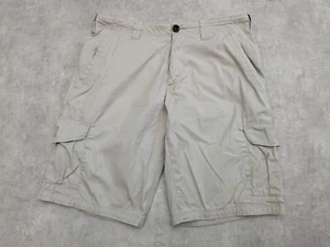 Colmar Cargo Shorts Mens 34 Cream Summer Stretch Utility Canvas Y2K 00s IT 50 - Picture 1 of 13