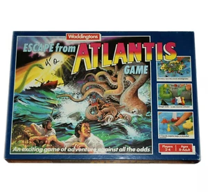 1986 Waddingtons Escape From Atlantis Game Replacement Pieces Pick One 0521! - Picture 1 of 33