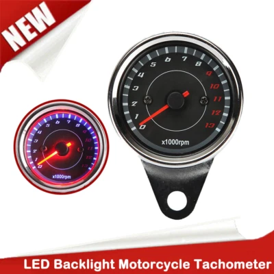 Motorcycle Tachometer For Kawasaki Vulcan VN 500 750 800 900 1500 1600 1700 2000 Foto 1 de 4