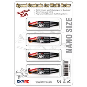 NEW SKY RC SK-300068-01 20A NANO Speed Controls for Multi-Rotor (4) - Picture 1 of 3