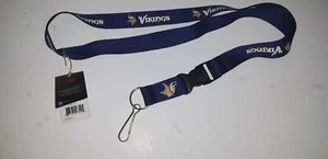 NFL Minnesota Vikings Lanyard Keychain ID Holders - Picture 1 of 3
