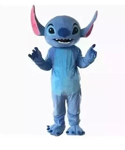 Lilo & Stitch Mascot Costume Party Game Character Fancy Dress Adults Outfit - Picture 1 of 3