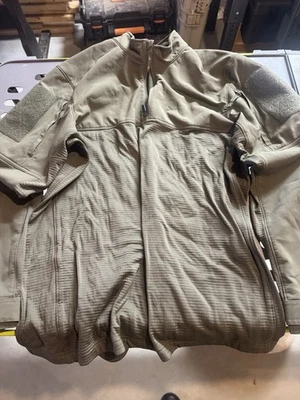 5.11 Tactical Black Waterproof Rapid Ops  Quarter Zip Shirt Large Ranger Green - Image 1 of 2