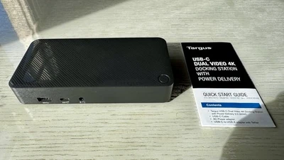 Estación de Acoplamiento Targus DOCK180USZ USB-C Doble Video 4K con Entrega de Energía Foto 1 de 4