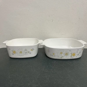 Vintage Corning Ware Floral Bouquet Casserole Baking 1.5L & 2L No Lids - Bild 1 von 13