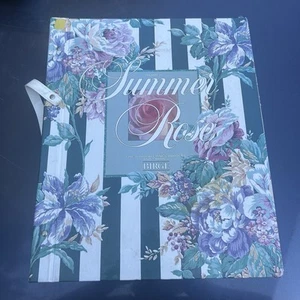 Vintage Birge Wallpaper Sample Book Summer Rise Book Junk Journaling - Picture 1 of 11
