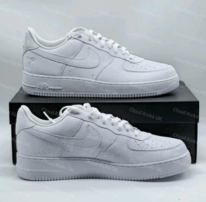 Nike Air Force 1 Low X Kobe 'Forever White' IB0018-100 UK 11 nuove spedizione veloce - Foto 1 di 7