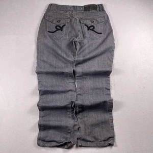 Rocawear Jeans Herren 34x34 grau bestickt Pattentasche Streetwear Baggy Hip Hop - Bild 1 von 13