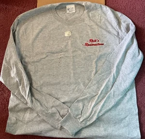 Rick's Restorations Las Vegas Grafik grau Langarm Größe Large - Bild 1 von 5