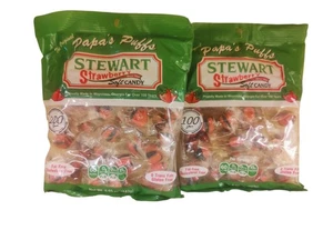 The Original Papa's Puffs Stewart Fresa Sabor Suave Puff Caramelo- {2 BOLSAS} - Imagen 1 de 1