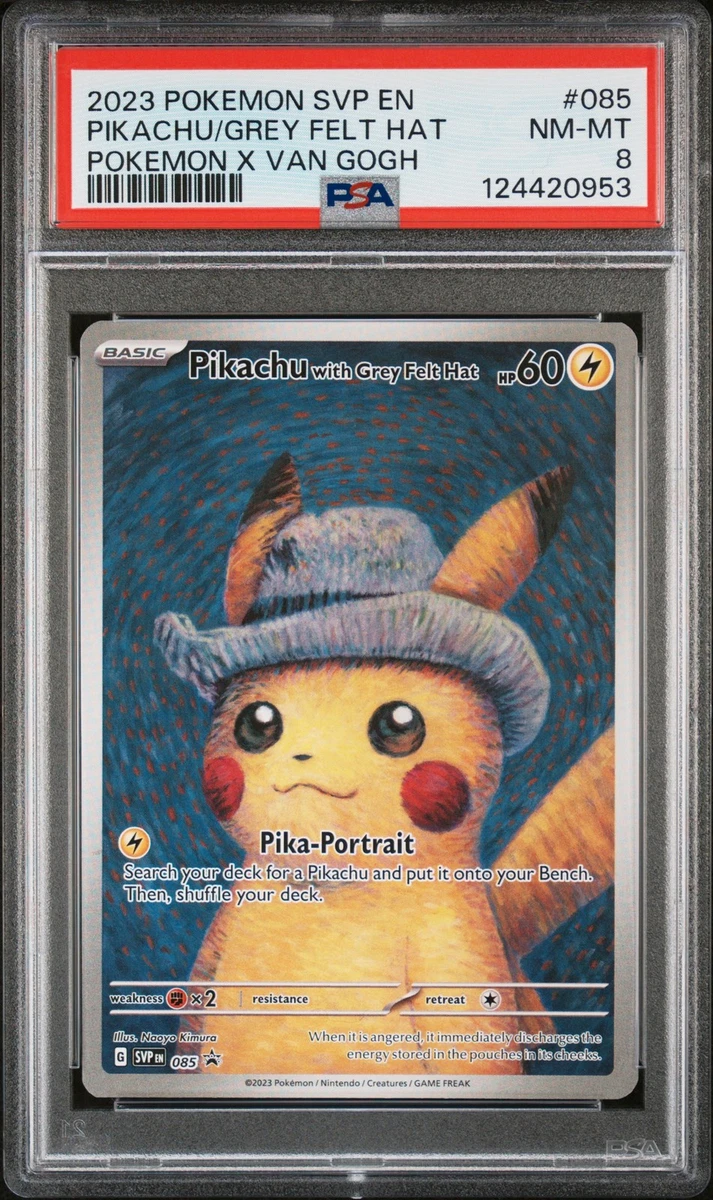 ポケモンカードゲーム Pikachu with Gray Fish Hat PSA 10 GEM MINT Pikachu With Grey Felt Hat 085 Promo Card Pokemon