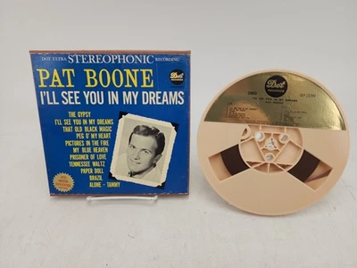 Pat Boone I'll See You In My Dreams Reel To Reel Audio Tape Stereo 7-1/2 IPS Foto 1 de 4