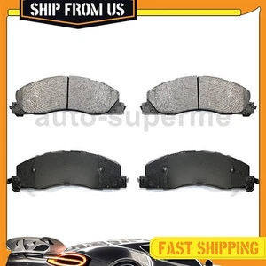 Front Brake Pad Set For 2011 2012 2013 2014 2015 2016 2017 2018 Ram 3500 6.7L - Picture 1 of 2