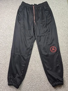 Jordan Pants Mens Large Black Heavy Standard Fit Sweatpant Joggers Jumpman Logo - Picture 1 of 15