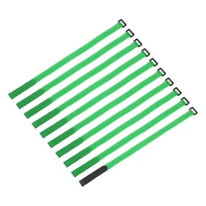 10Pcs Battery Tie Down Straps, 0.8x20" Green Nylon Hold Loop Strap - Afbeelding 1 van 6
