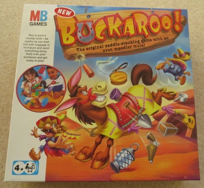 BUCKAROO! AGE 4+ MB GAMES (HASBRO) - VERY GOOD CONDITION - Image 1 of 4