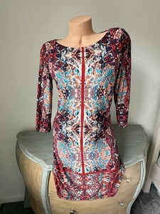 London Times Kleid Damen Petite 3/4-Arm Größe 4P SP T-Shirt Pullover Strick Boot - Bild 1 von 6