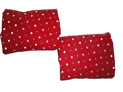 SÁBANA BAJERA DOBLE TOMMY HILFIGER CRAZY DAISY LOGO "H" LUNARES ROJOS (2) 14" Foto 1 de 4