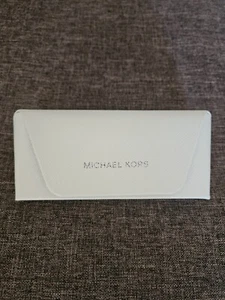 Michael Kors Authentic Hard Eyeglasses/Sunglasses Case in White - Picture 1 of 4