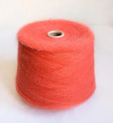 Hilos de tejer de lana de alpaca italiana suave, 10,6 oz / 300 gramos - bolas o cono Foto 1 de 4