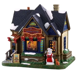 Lemax LE PETIT GOURMET #05685 Weihnachtsdorf beleuchtet NICHT MEHR IM KARTON - Bild 1 von 3