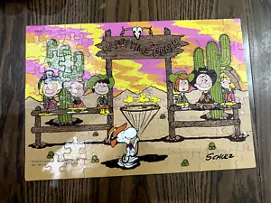 Peanuts Happy Time Ranch 100 pieces 1978 Milton Bradley 4382-8 - Picture 1 of 3