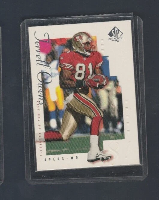 2000 Upper Deck SP Authentic # 76 Terrell Owens - Image 1 of 1