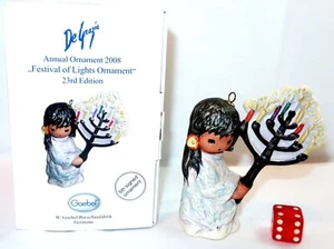 Goebel DeGrazia Annual Ornament 2008 FESTIVAL OF LIGHTS #102810 Lover Gift - Picture 1 of 5