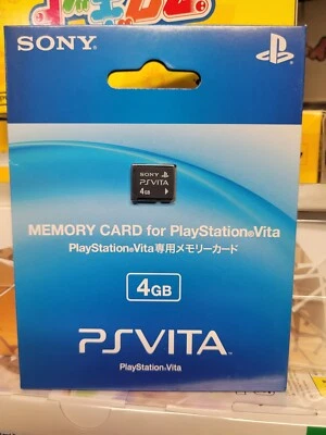 PlayStation Vita Memory Card (4GB) Brand New Factory Sealed Japan PSV Import - Image 1 of 3