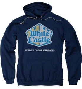 White Castle - What You Crave - Sudadera con capucha de lana para adultos - ¡NUEVA! - Imagen 1 de 1