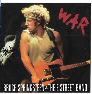 Bruce Springsteen (E-Street) - War - Scarce USA vinyl 7" SIGNED by Nils Lofgren - Picture 1 of 1