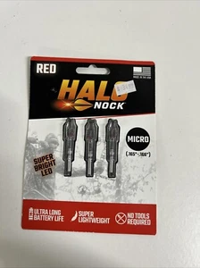 Levas iluminadas Halo Micro rojas 165-166 #2g4a - Imagen 1 de 2