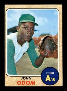 1968 Topps #501 John Odom   VG/VGEX X2899854