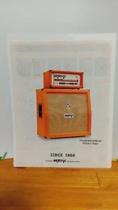 ORANGE THUNDERVERB 50 GUITAR AMPLIFIER 2007 PRINT AD 11 X 8.5 5 - Picture 1 of 2
