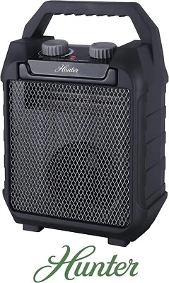 Hunter Recirculating Utility Space Heater Thermostat Portable Compact 1500W - Image 1 of 4