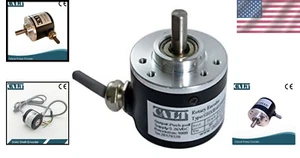 Durable Aluminum 38mm Encoder - 2000PPR, 5V Line Driver Output for Precision - Picture 1 of 7