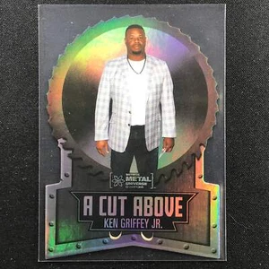 2022 Metal Universe Champions KEN GRIFFEY JR. A Cut Above Die-Cut Base #3 - Picture 1 of 1