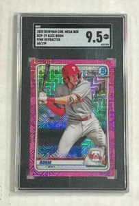 ALEC BOHM 2020 Bowman cromo rosa Mojo SP RC 060/199! SGC COMO NUEVO + 9,5! #BCP-29! - Imagen 1 de 5